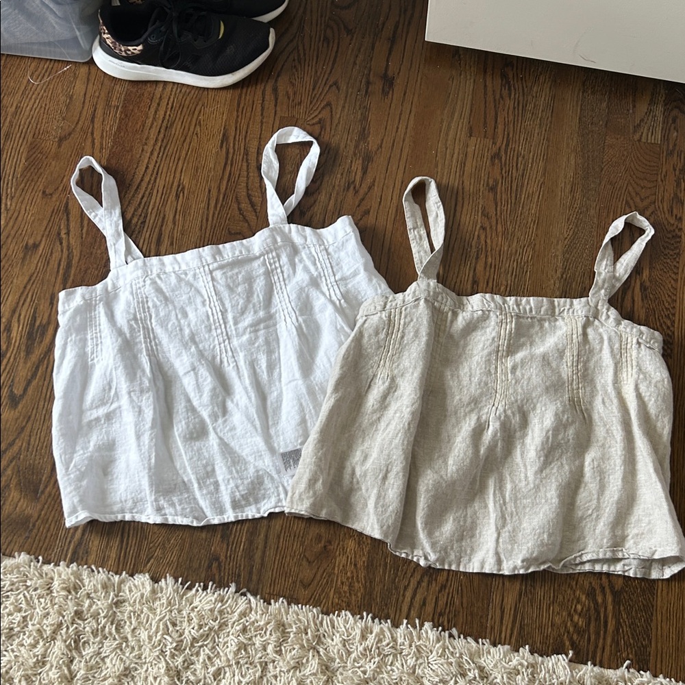 J. Crew White and Cream Women Tops
